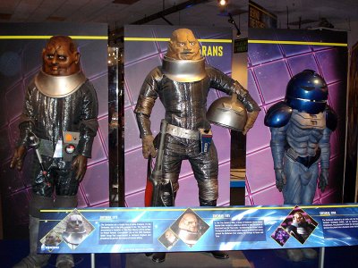 The Doctor Who Experience - Sontarans through the ages