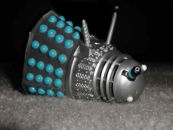 Mr. Dalek is stuck on his back