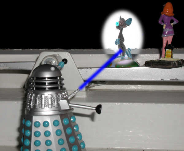 Mr. Dalek exterminates Pinky