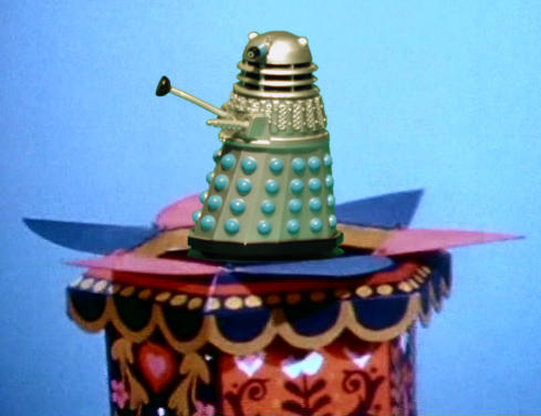 Mr Dalek in Camberwick Green's Music Box