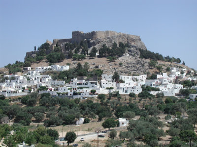 Acropolis above Lindos, Rhodes